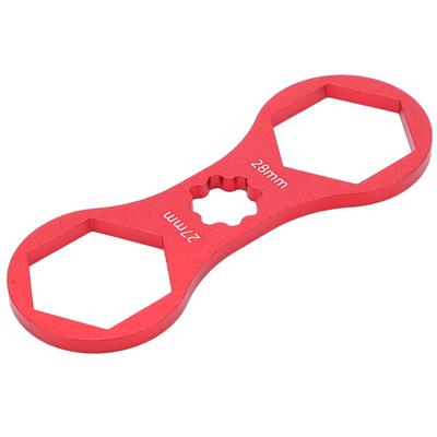 Llave Cubre Hombro Horquilla Delantera Bicicleta Aleación de Aluminio Herramienta de Extracción Horquilla Delantera Bicicleta
