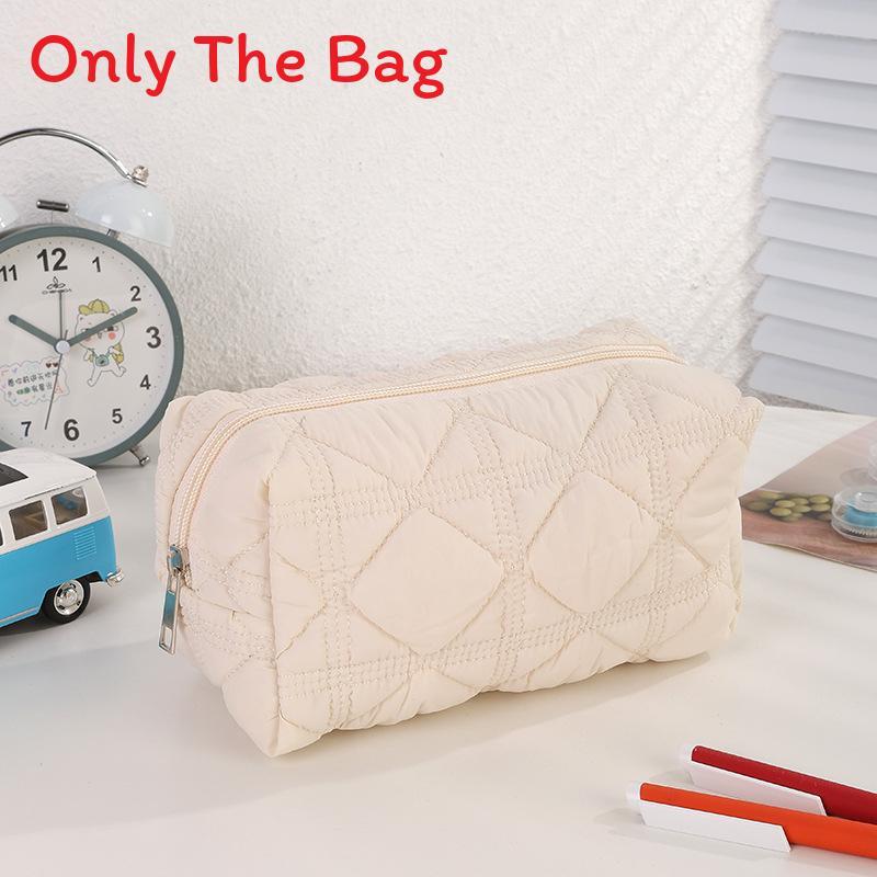 Minimalist Polyester Pencil Case With Large Capacity For Students And Office Use