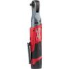 Clé À Cliquet - MILWAUKEE - M12 FIR38-201B - 75 Nm - 200 Tr/min - 1 Batterie 2,0Ah