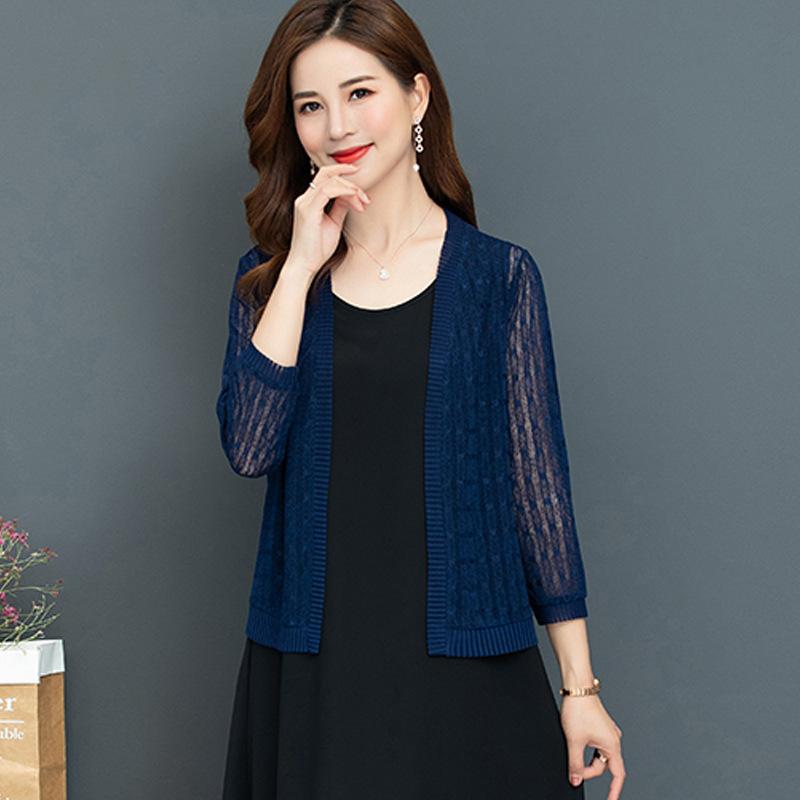 Short Lace Cardigan Summer Thin Jacket Sun Protection Shirt Air-conditioned Shirt Shawl