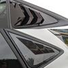 ABS Triangle Louver Shark Gill Shaped Rear Window Decorative Window Vent Cover For Toyota Harrier Venza