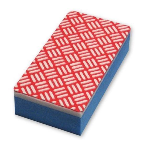 

Sanwa Kensetsu Kogyo Hand Polished Diamond for Glass 1 For removing stubborn hot spring scale and stubborn scale (Red)