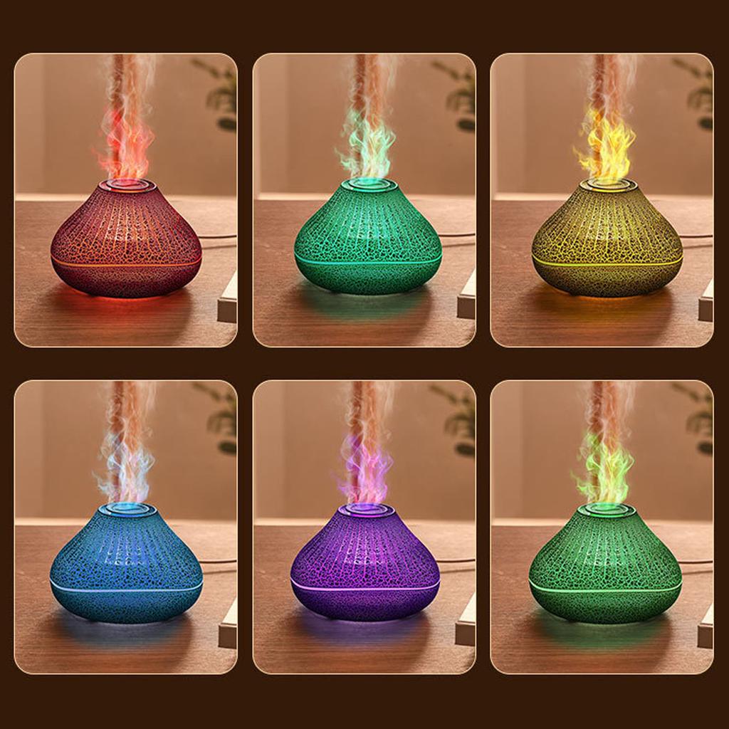 Aromaterapeutický difuzér USB Domácí vůně Olej Zvlhčovač vzduchu Difuzér vzduchu s měnícím se světlem pro ložnici