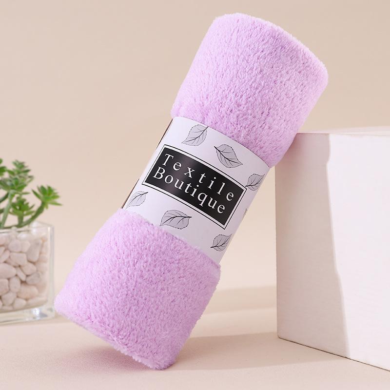 Pack of one Hand towel Plush Microfiber Quick-drying Swim towel Ultra-soft Bath towel for Swimming