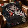 character C-Celestia Ludenberg-g Throw Thick Comfort Flannel Quilt, Multi-scene Use Indoor Outdoor Daily Nap