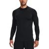 Under Armour ColdGear Long Sleeve Training Sports T-Shirt Men Tops Black 1345703-001