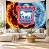 Ipswich Town Football Wall Tapestry, Soft Fabric Wall Hanging, Decorative Backdrop For Bedroom Home Wall Art