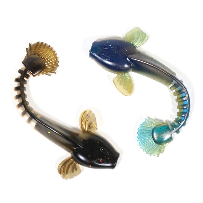 1 Pcs Soft Fishing Lure 2.5G6.5Cm/5.3G9Cmbright Color Swimbait Worm Lure For Fishing Bait