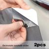 Car Window Shade Electrostatic Stickers Anti-UV Privacy Black White Dotted Sunshade Window Stickers for Auto Side Blocks Covers