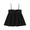 GREEN BELT Women's Solid Thin Strap Tie-Detail Camisole