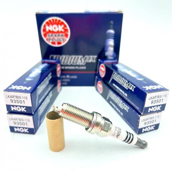 

4x 93501 Spark Plug LKAR7BIX-11S IRIDIUM for TOYOTA PRIUS V 2012-2015 1.8L L4