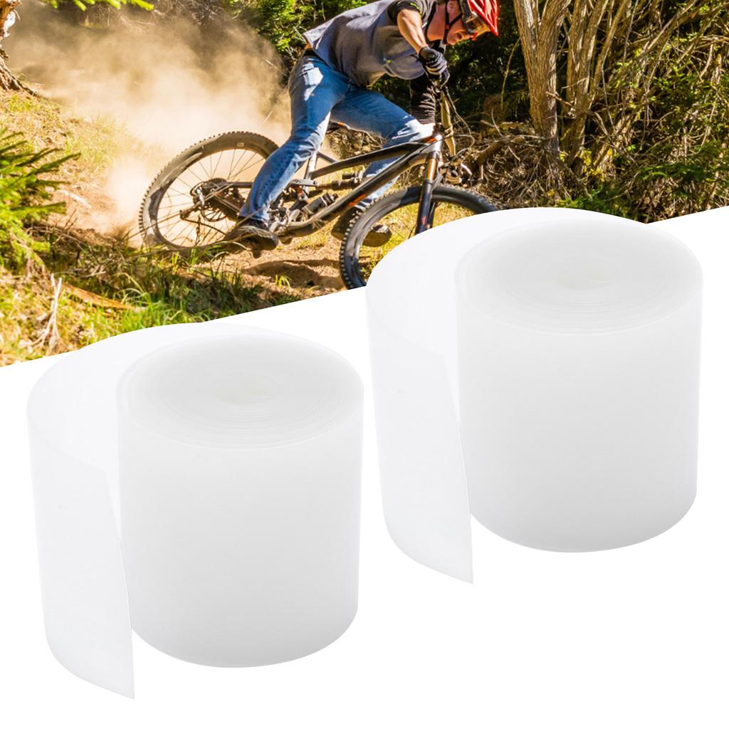 2pcs Tire Liner White Transparent Puncture Proof Inner Tire Protector for Mountain Bikes Road Bikes s