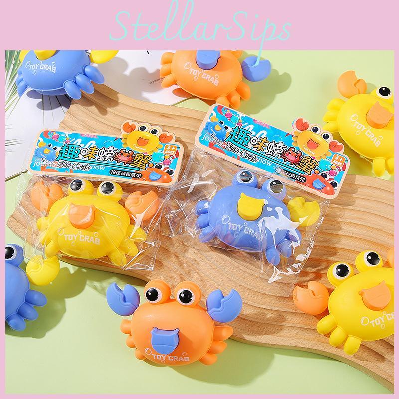 Creative Crab Shaped Pressing Design Children Toys For Developmental Play
