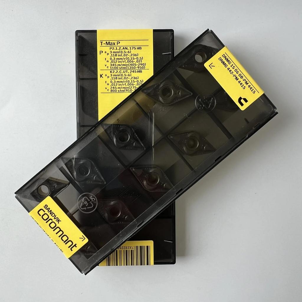 Original Sandvik / DNMG150608-PM 4415 / CNC lathe carbide blade 10 Pcs