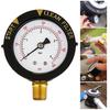 Pārnēsājams 0-60 Psi baseina filtra spiediena mērītājs IP67 ūdensizturīgs plaši izmantots peldēšanas ūdens sūkņa ūdens spiediena pārbaudes mērītājs