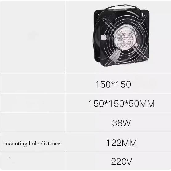 1PCS Refrigerator Freezer Aluminum Fin and Copper Tube Heat Exchanger with Fan Small Shell Condenser Radiator Fan