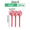 3Pcs Plant Self Watering Sphere Automatic Watering Clear Plastic Plant Water Bulbs Drip Irrigation System Household Garden Flower Plant