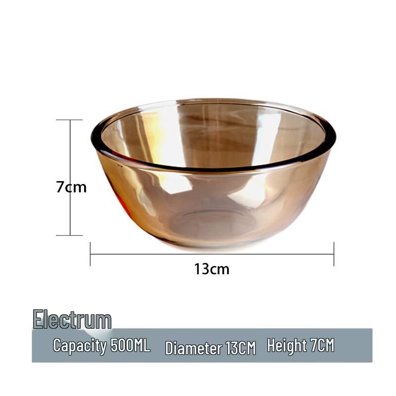 Жаропрочная стеклянная сервировочная миска Flavinmci