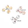 S925 Sterling Silver Ear Studs and Backs - Exquisite Silver Earrings and Hooks Accessories