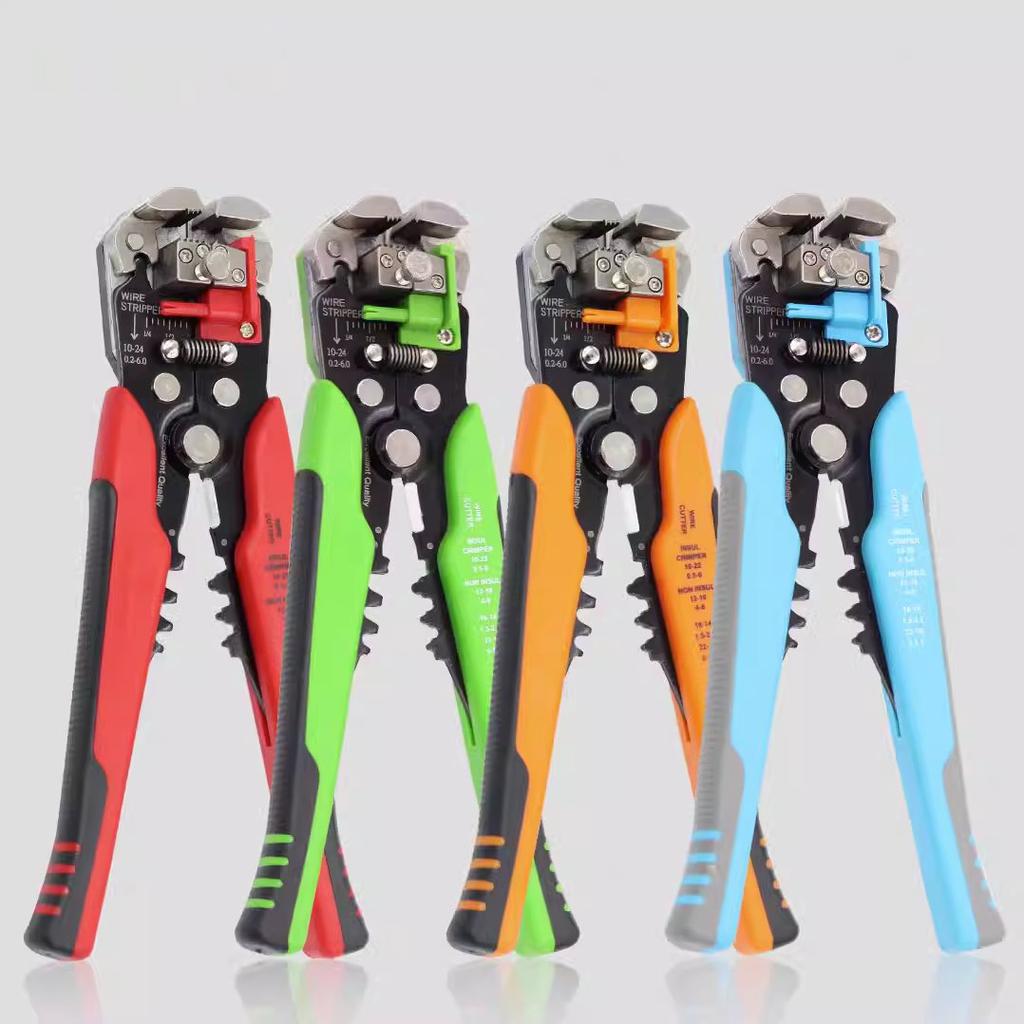Multi-function Wire Pliers Multi-color Optional Stripping Pliers Cable Stripping Pliers Electrician Manual Stripping Pliers