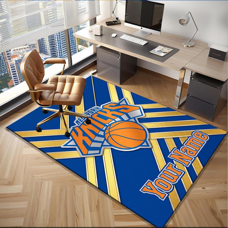 Custom Name Rug Knicks Logo Area Rug Suitable for Indoor And Outdoor,Carpets for Homes, Offices,Living Rooms,Home Decor,Christmas Gift