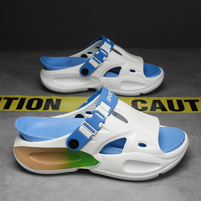 Fashion CYYTL Mens Slippers Casual Summer Outdoor Beach Shoes Sandals Walking Slides Comfort Lightweight Designer Fashion Leather Luxury