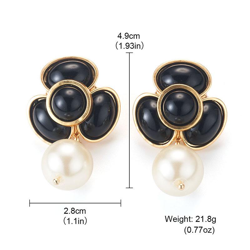 

Винтажные серьги-подвески с камелиями и цветочным дизайном - Элегантные украшения высокого класса во французском стиле