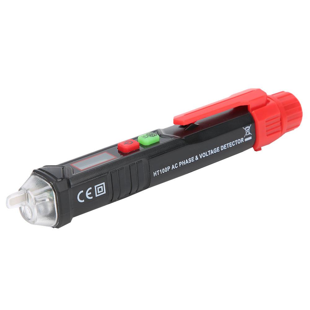 HT100P Handlicher berührungsloser intelligenter Teststift Spannungsdetektor mit Taschenlampenfunktion