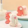 Embossed Rabbir Shape Mooncake Mold 3D Pastry Cookie Mold Mung Bean Cake Mold  Bakery