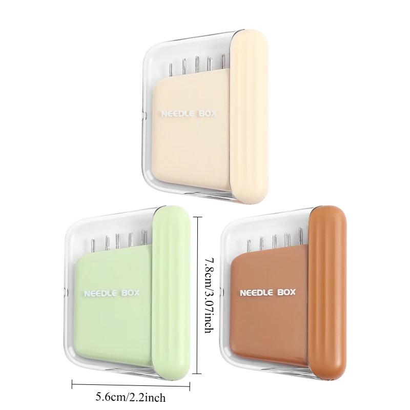 Magnetic sewing box, household sewing artifact, needle and thread storage box set