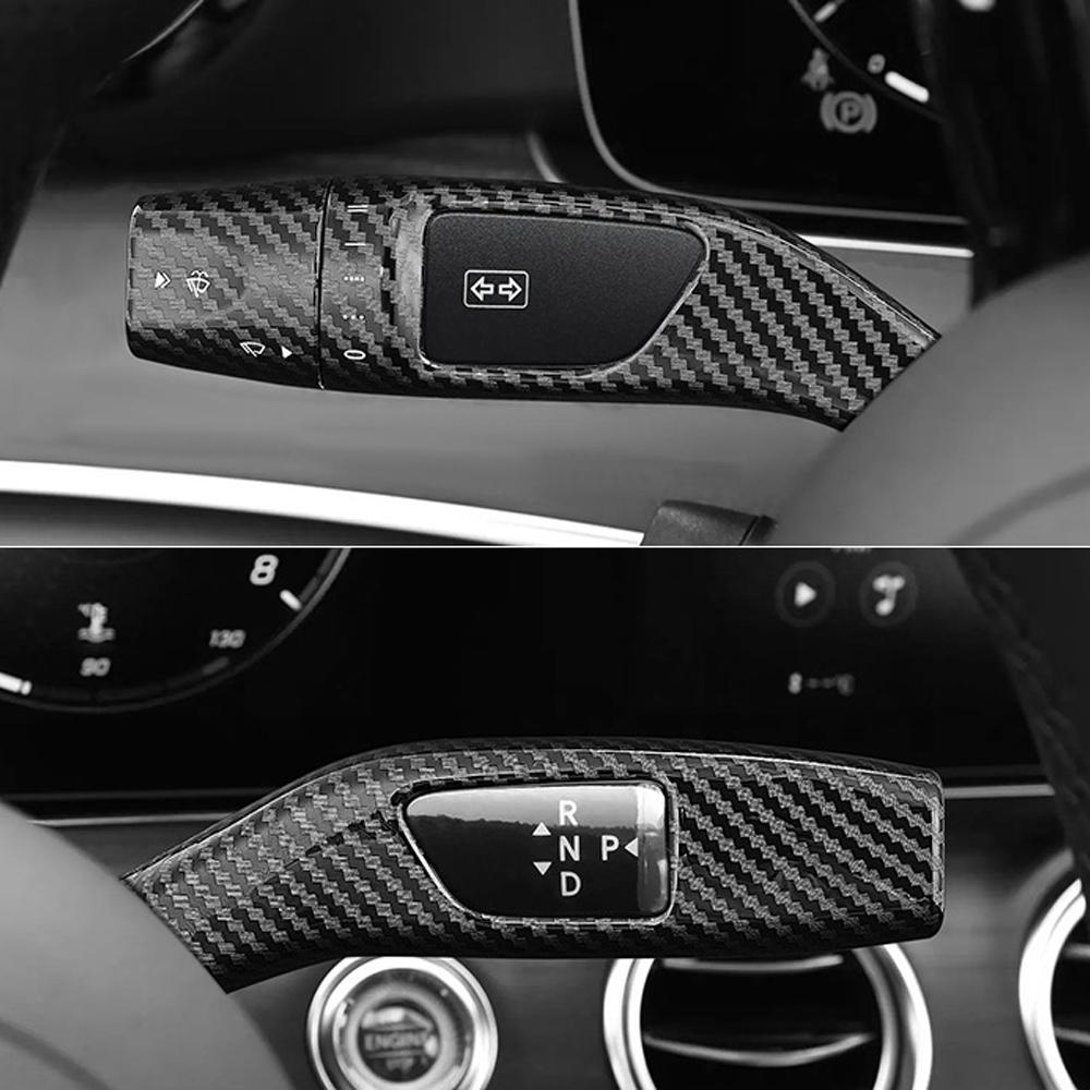 For Mercedes-Benz 14-23 E-Class 15-22 C-Class 16-22 GLC Older Vito V-Class G-Class Car Wiper Shift Lever Cruise Cover Trim Frame