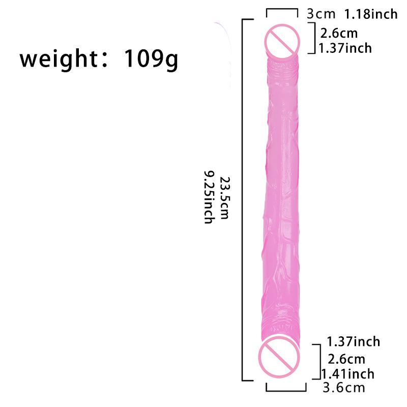 Double Headed Dragon Crystal Dildo: Realistic Simulation for Female Use