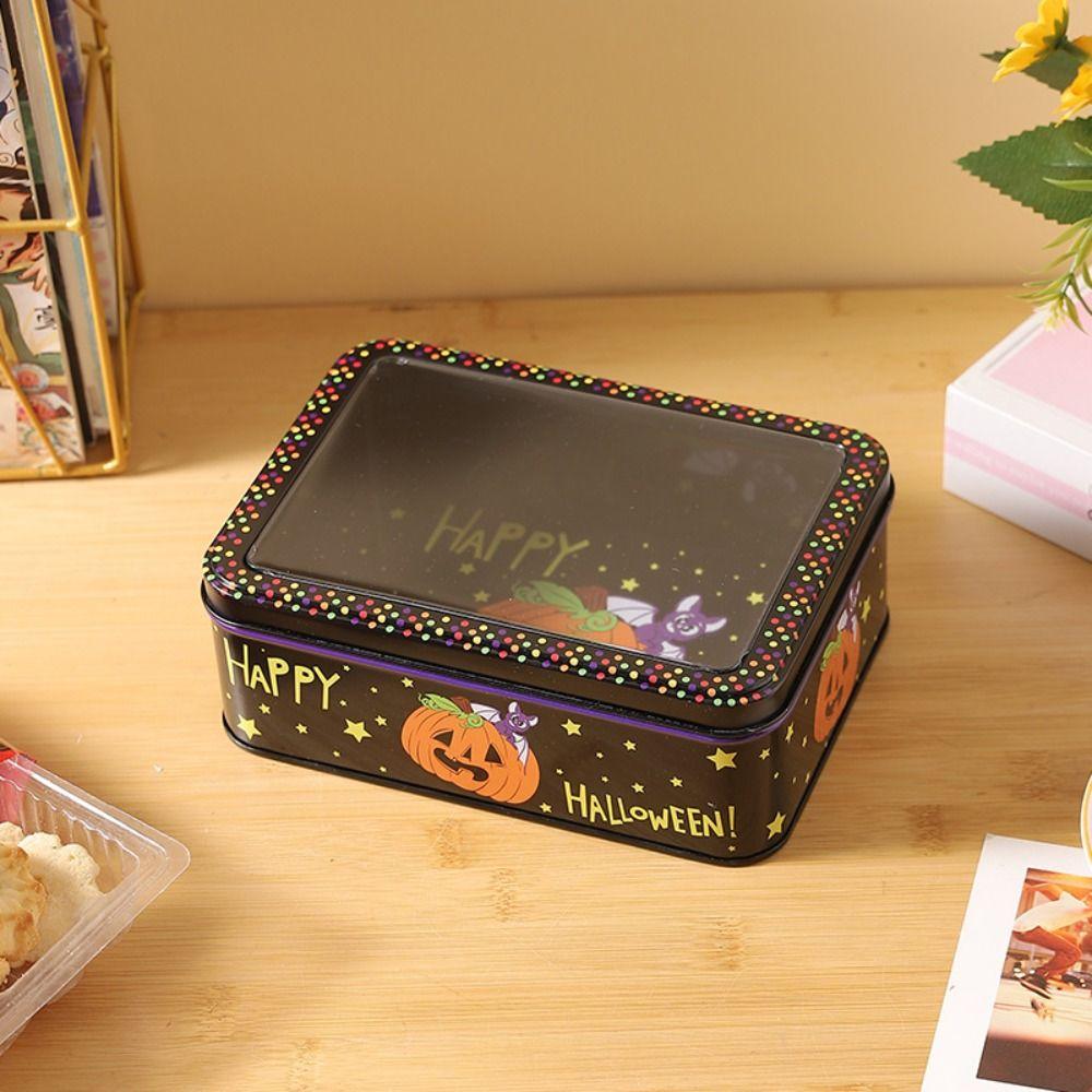 Waterproof Halloween Candy Box Dustproof Storage Box Delicate Halloween Gift Box Photographic Prop