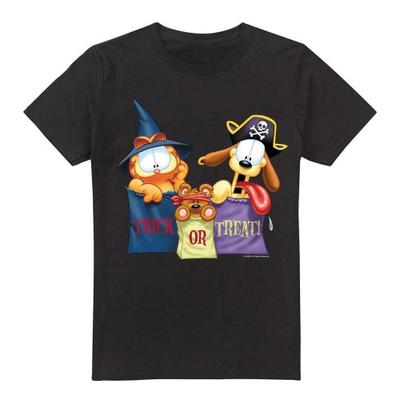 Garfield Erkekler Baskılı Tişört