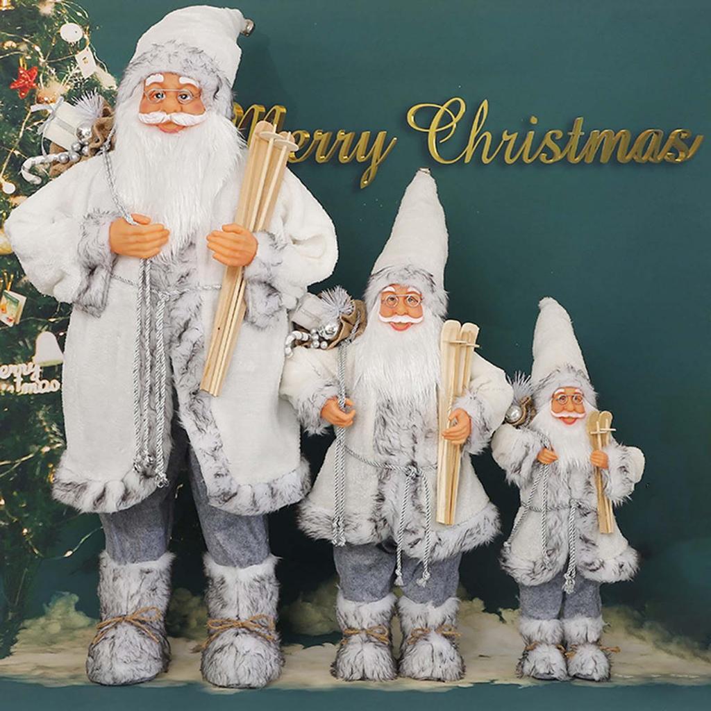 CUTE Christmas Santa Dolls, Claus Figurine Figure Decoration,Tabletop Ornament Gift