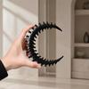 Spine Moon Ornament, 3D Printed Dark Atmosphere Wall Piece, Lightweight Desktop Sculpture, Anatomical Detail Halloween Decor