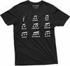 Funny Musical Notes t-Shirt Music Band Gifts Guitar Piano Violin Gift Ideas Mens Womens Tee