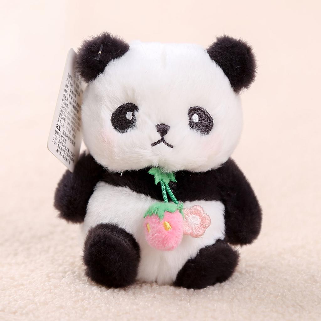 National Treasure Panda Little Doll Pendant Batch Ragdoll Bag Accessories Doll Birthday Gift Girls Plush Toys