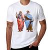 Plato and Aristotle T-Shirt T Shirts Designer T Shirts for Man Cotton Funny T-Shirt