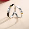 Adjustable Rings Wedding Rings Couple Rings for Festival Wearing Birthdays Anniversary Valentine's Day Scratch Resistant