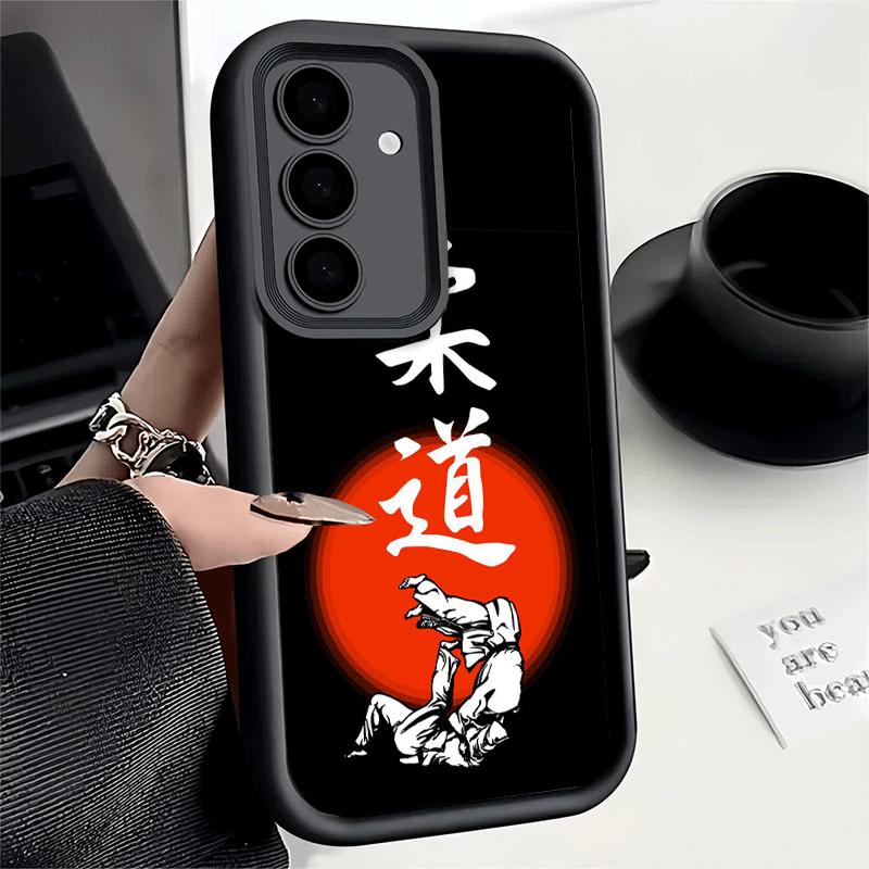 Phone Case for Samsung Galaxy A17 A16 A15 A14 A13 Judo Jiu Jitsu BJJ Brazilian A56 A36 A26 A55 A35 A25 A54 A34 A24 A53 A33 A23 A