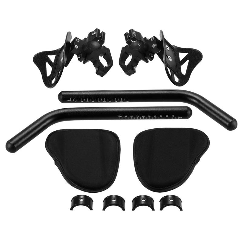 Bicycles Armrest Handlebars Mountain Bike Rest Handlebar Aluminum Alloy Armrest Rod for Mountain Bike Handlebars