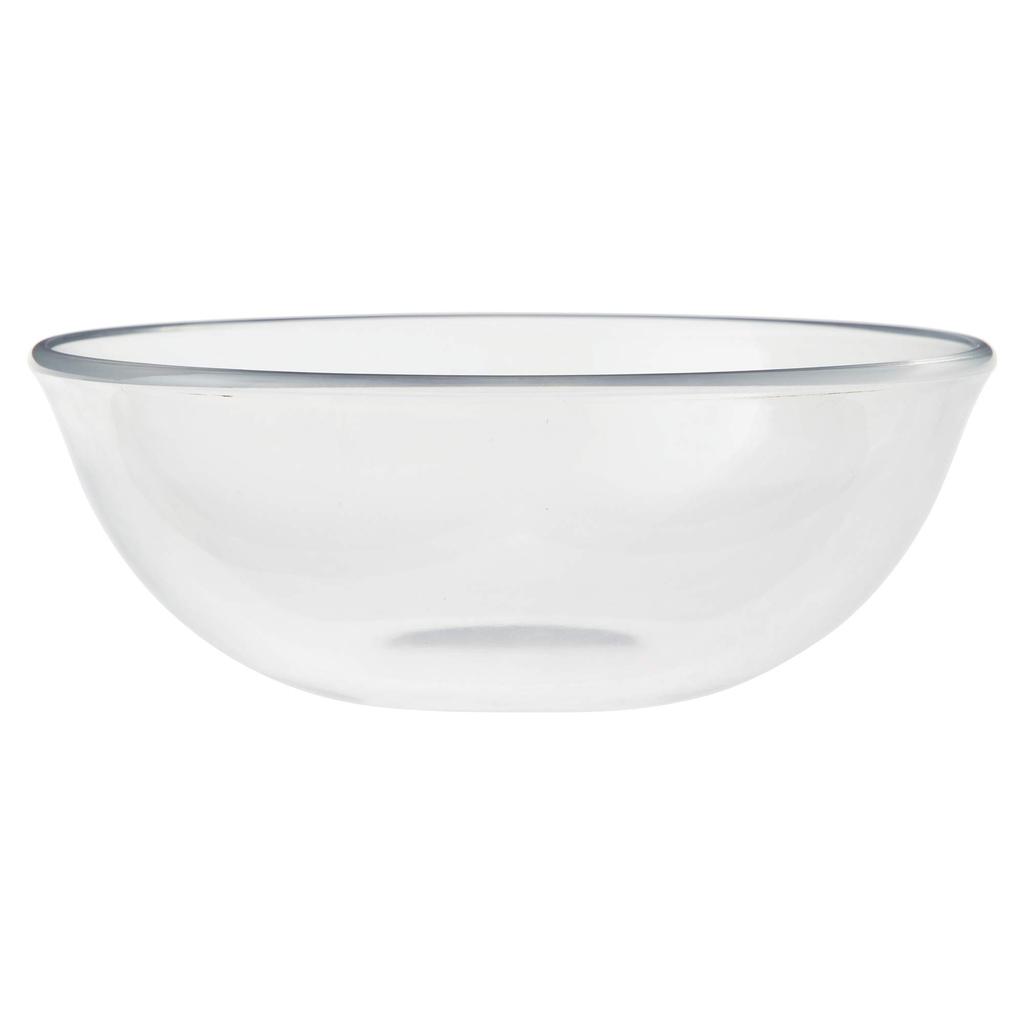 Toyo Sasaki Glass Alpha Bowl 12 Plates, Set of 6, Made in Japan, Dishwasher Safe, Glass Plates, Round Plates, Dishware, Dishes, Tableware, P-19303