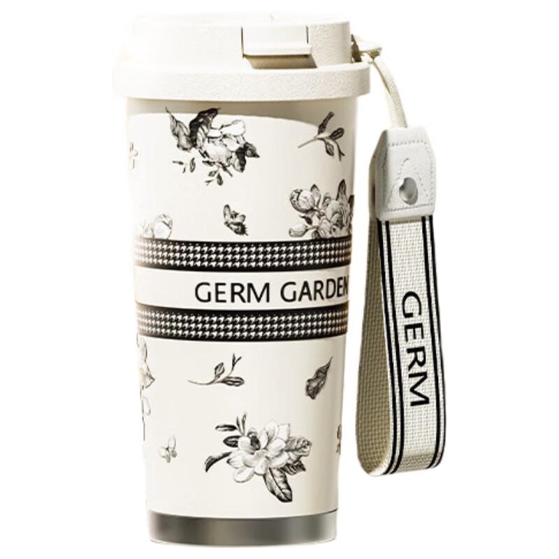 Gemige 316 Stainless Steel Insulated Coffee Mug with Straw