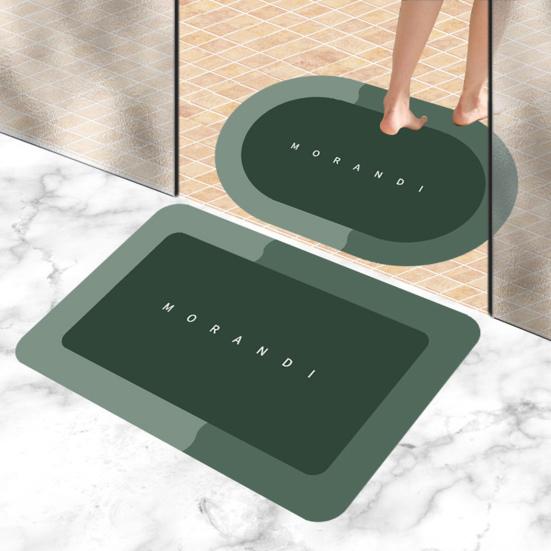 Tappetino antiscivolo Asciugatura rapida Facile da pulire Forte assorbimento d'acqua Tappetino da cucina per bagno Decorazioni per la casa per interni