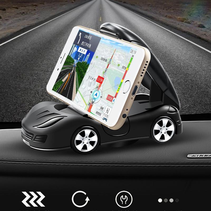 Mobile phone rack, interior and exterior creative decoration, car model instrument Table stand base