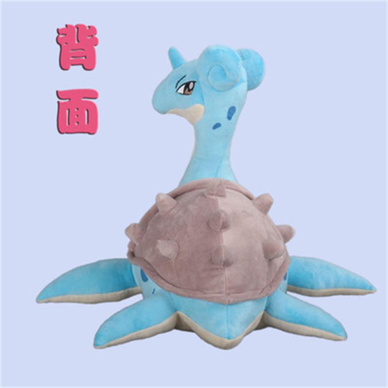 2022 New Japan Cartoon Characters Large Lapras Plush toy Stuffed Animals doll Children's Birthday Gifts