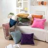Fashion Nordic Simple Green Chenille Pillowcase Hemp Rope Woven Living Room Sofa Pillow Bedroom Bedside Pillow Cushion Wholesale