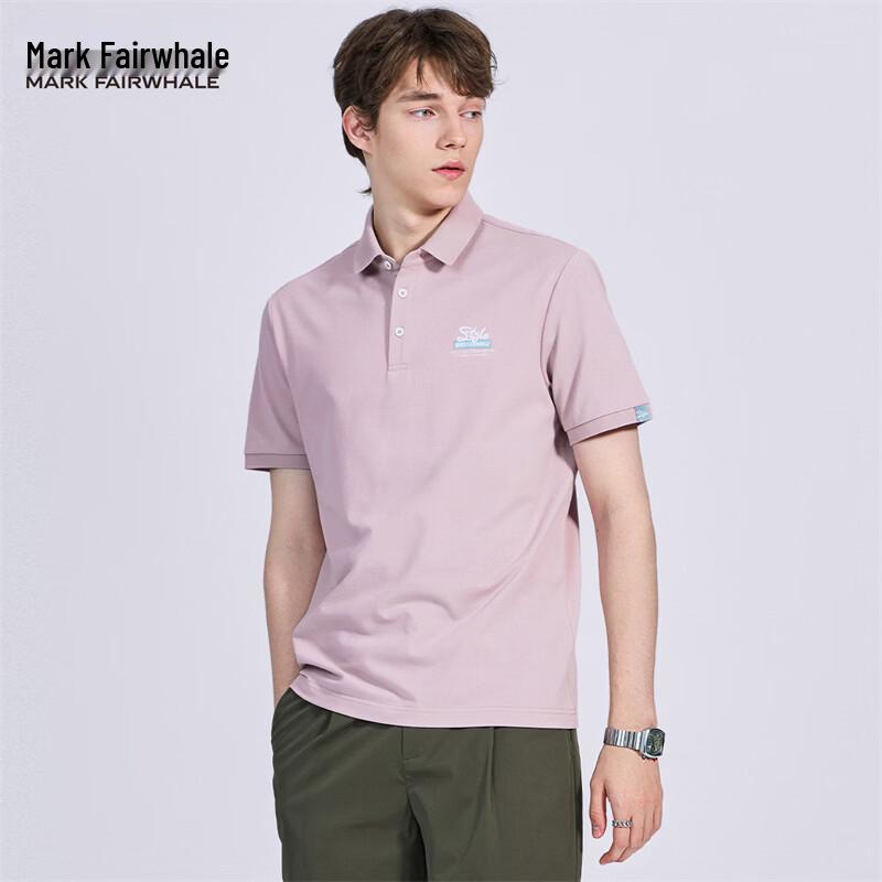 Mark Fairwhale Men's Breathable Embroidered Polo Shirt