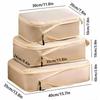 3 pcs/set Large Capacity Travel Compression Packing Cubes Multifunction Travel Storage Bag  Travel